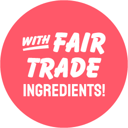 With Fair Trade Ingredients
